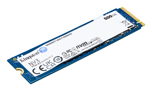 SSD Kingston NV3 · 500 GB · M.2 · NVMe PCIe 4.0