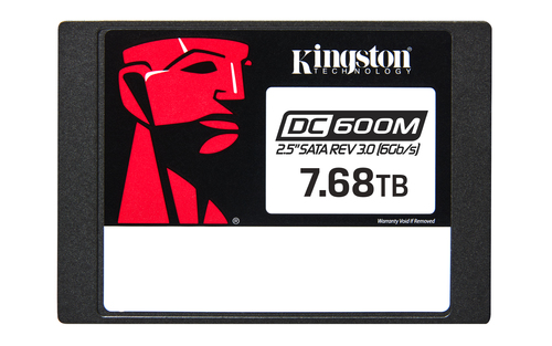 SSD Kingston DC600M para servidor · 7680 GB · 2.5" · SATA