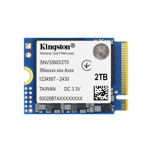 SSD Kingston NV3 · 2 TB · M.2 2230 · NVMe PCIe 4.0