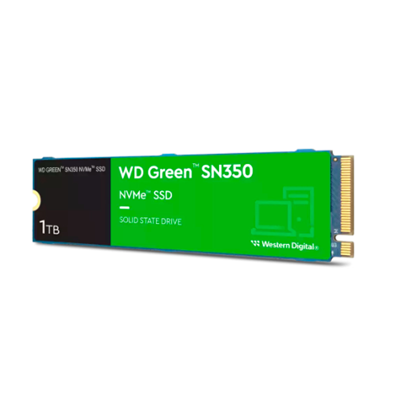 SSD WD Green SN350 · 1 TB · M.2 2280 · NVMe PCIe Gen3 x4
