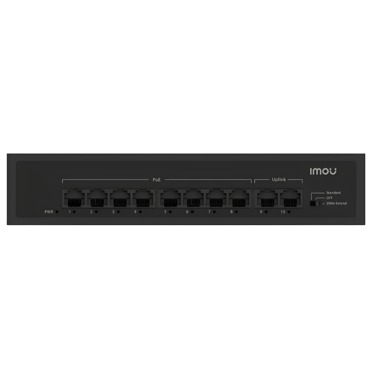 SWITCH 8 - 8X 10/100M - 2 X 10/100M UPLINK - PN INTERNAL