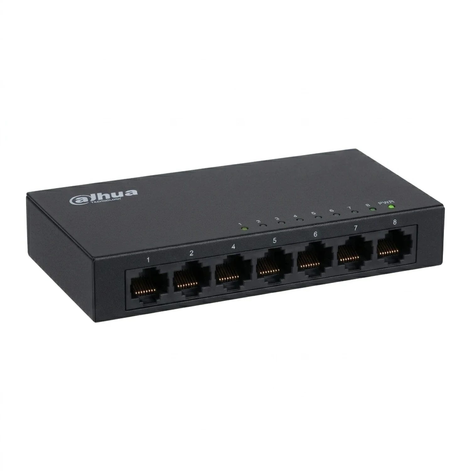 SWITCH GIGABIT 8 PUERTOS METÁLICO (NO POE)