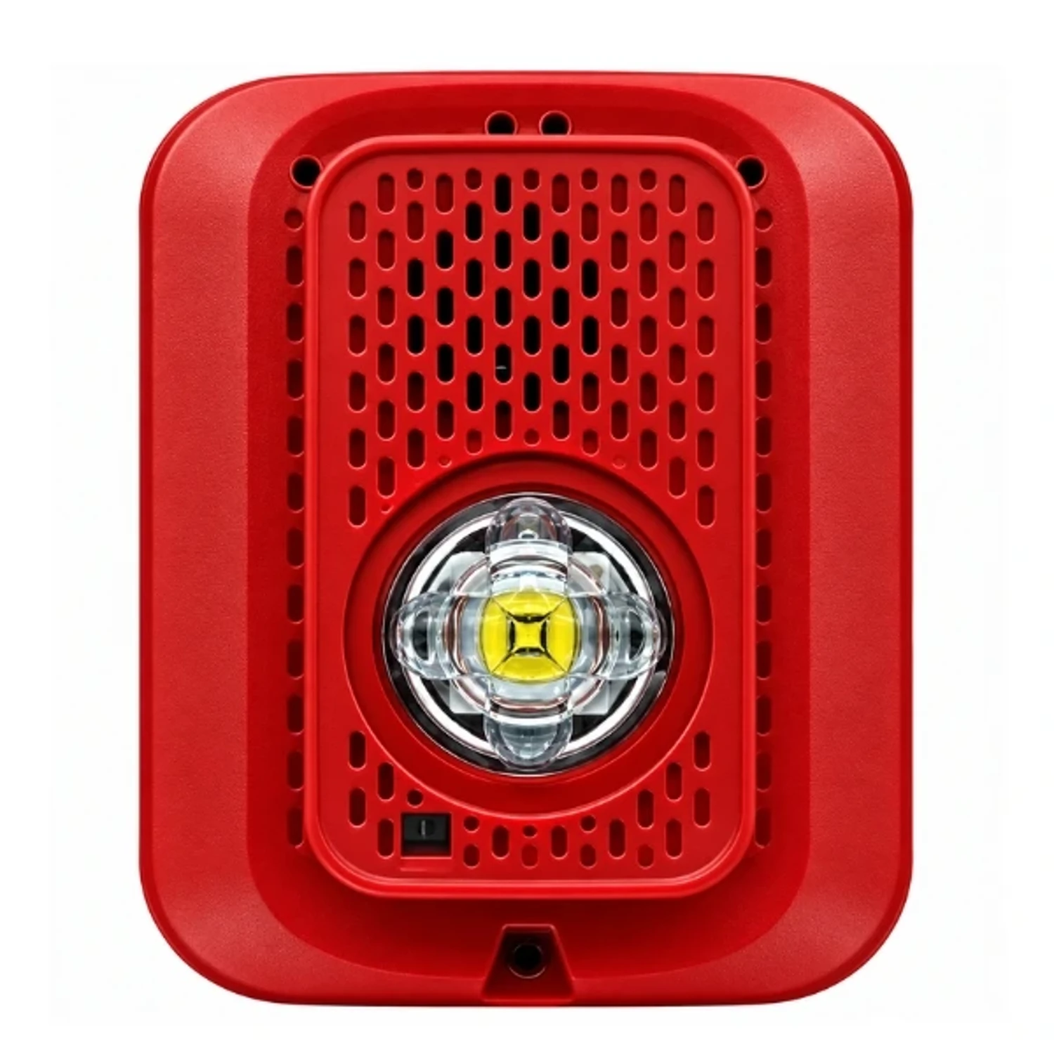 SYSTEM SENSOR SIRENA ESTROBO ROJA CERTIFICACION UL