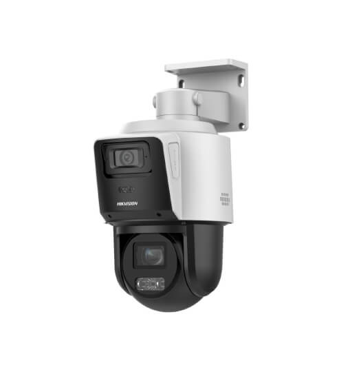 Cámara TandemVu PTZ IP Hikvision DS-2SE3C404MWG-E/14 · 3" · 4 MP zoom 4x + 4 MP 2.8 mm