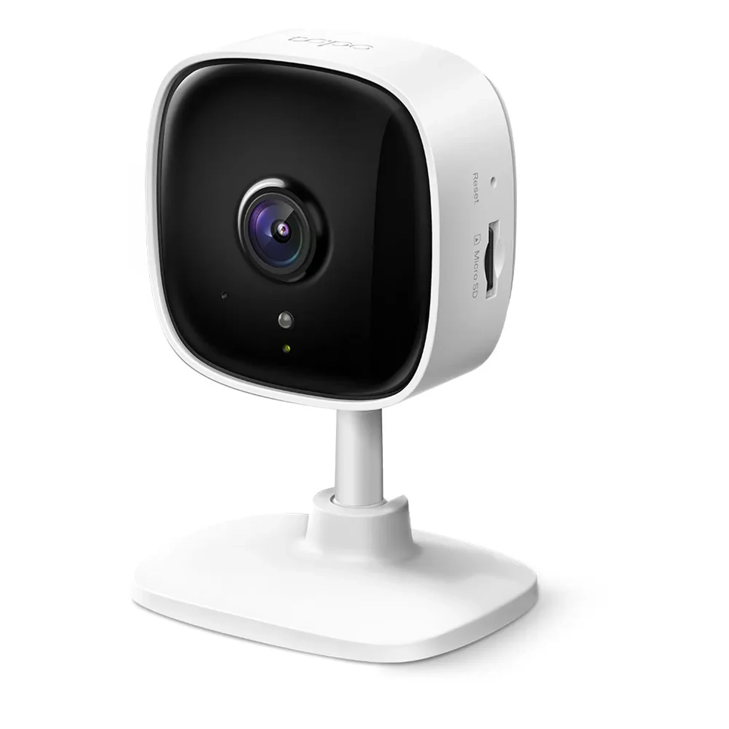 Tapo C100 camara Tapo interior wifi 2MP 1920x1080 Full HD, vision nocturna 12 m, deteccion inteligente, audio bidireccional, alarma sonora y luminosa, microSD hasta 512GB.