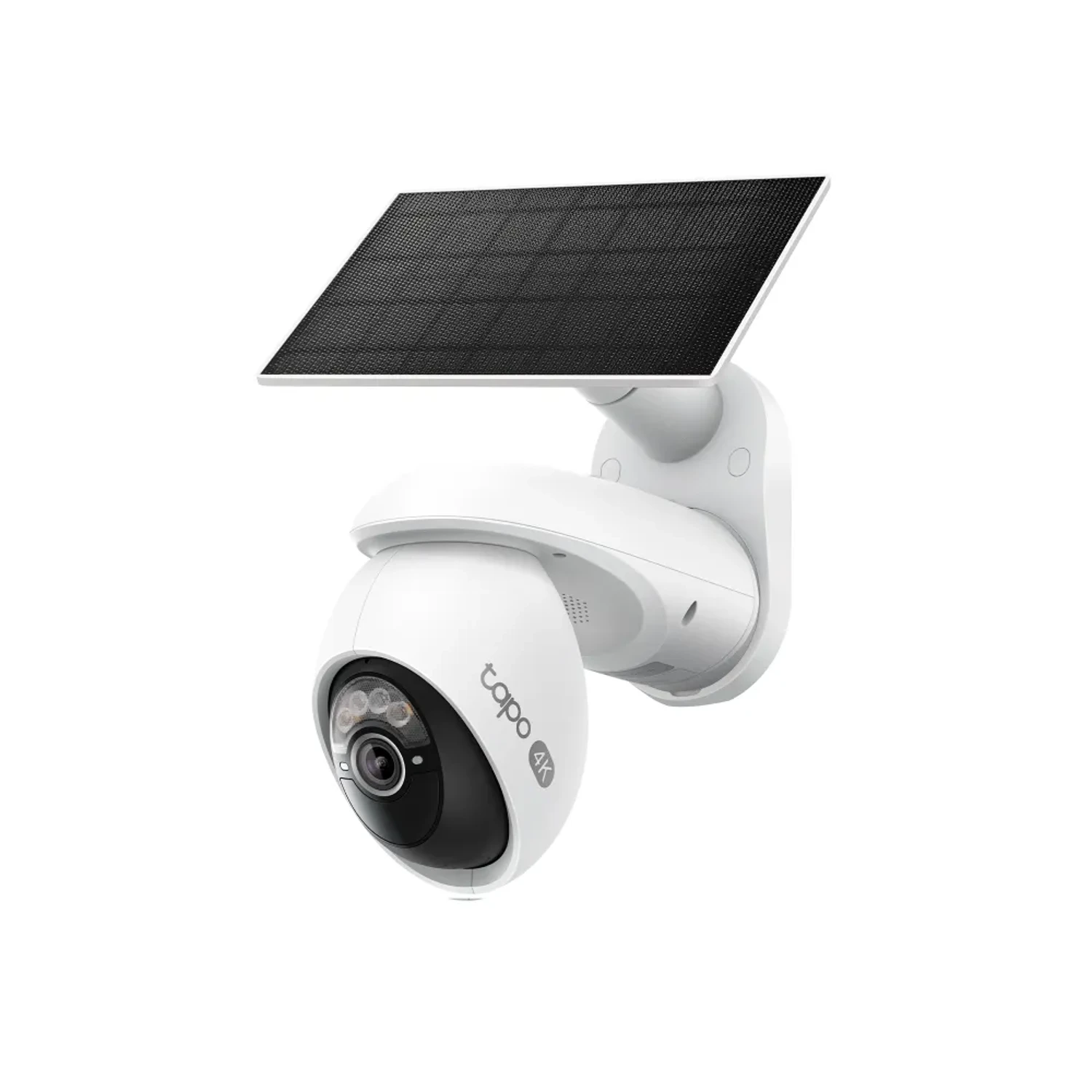 Tapo C660 KIT camara Tapo exterior wifi dual band 8MP 3840x2160 4K, pan tilt 360, bateria recargable 10000mAh con panel solar, vision nocturna a color starlight 10 m, deteccion inteligente AI, audio