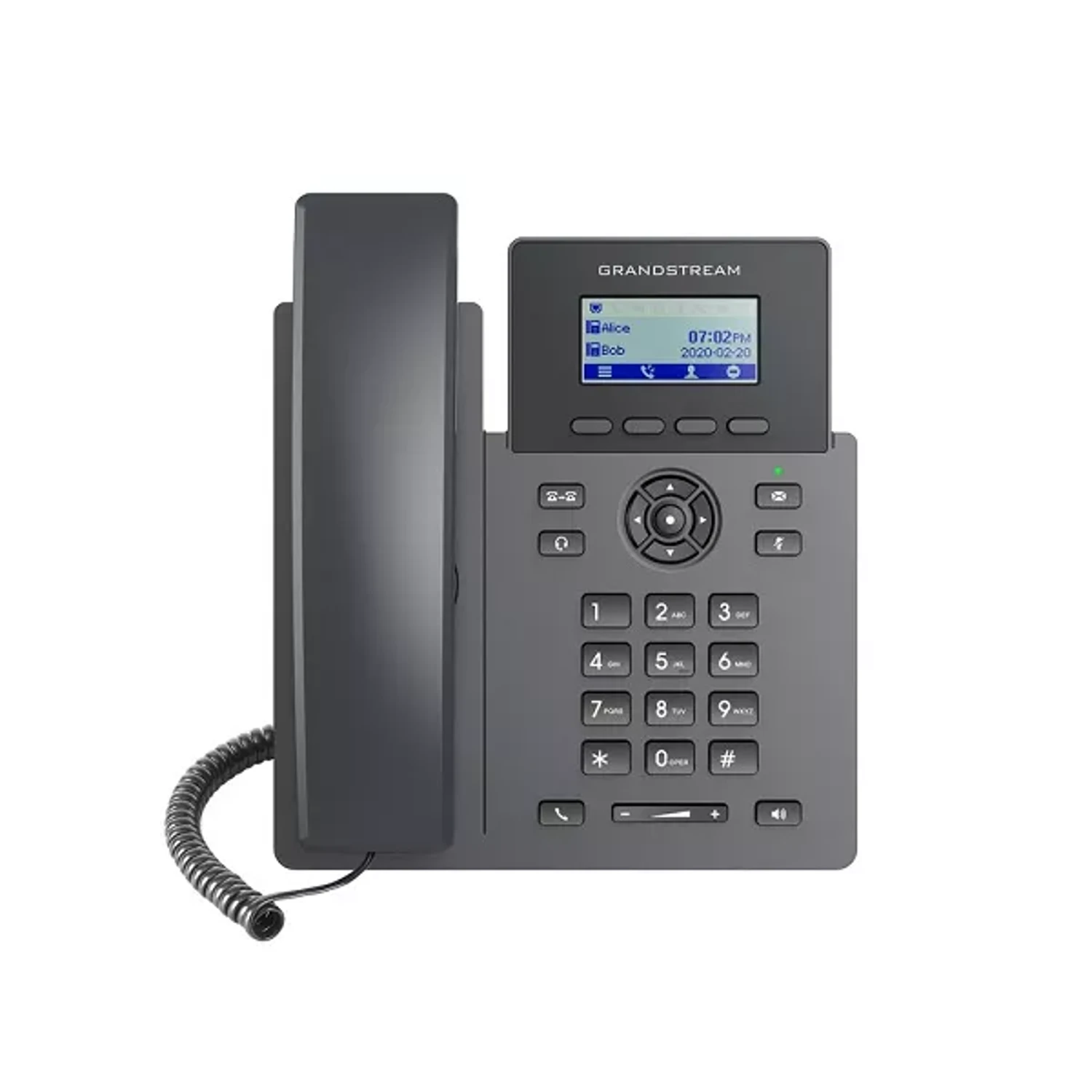 TELEFONO IP 2 LINEAS POE 2 CUENTAS SIP CONFERENCIA DE AUDIO DE 5 PARTICIPANTES GDMS NOISE SHIELD DOS PUERTOS ETHERNET NO INCLUYE FUENTE OPCIONAL 5V/600MAPSU