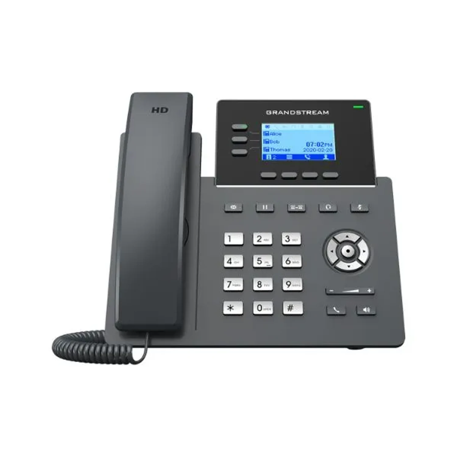 TELEFONOS IP 3 LÍNEAS, 6 CUENTAS SIP, HASTA 3 ESTADOS DE LLAMADA 2 PUERTOS GIGABIT ETHERNET DE 10/100/1000 MBPS CON POE INTEGRADO. NO INCLUYE FUENTE