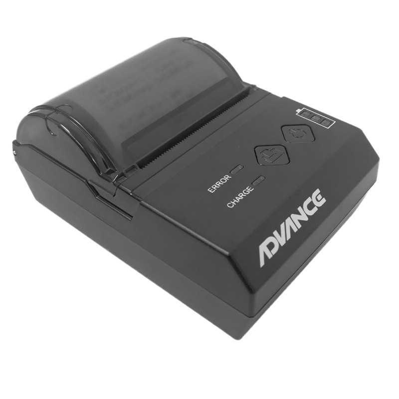 Impresora térmica portátil Advance ADV-7011N · USB · Bluetooth · 90 mm/s