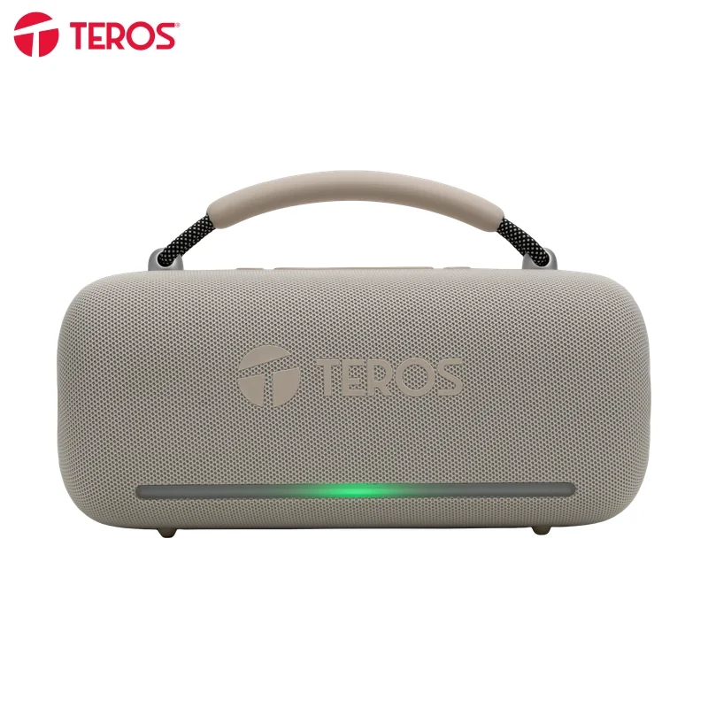 Parlante inalámbrico Teros Vibe VB-6049W · 60 W · Bluetooth 5.3 · RGB · Blanco