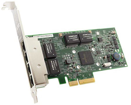 Tarjeta de red Lenovo ThinkSystem Broadcom 5719 · 1 GbE · 4 puertos RJ-45
