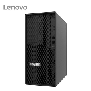 Servidor torre Lenovo ThinkSystem ST45 V3 · AMD EPYC 4124P 4 núcleos · 16 GB DDR5 · HDD 2 TB