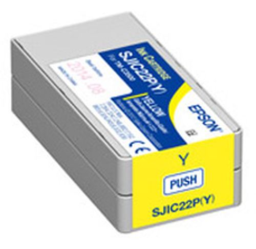 Cartucho de tinta Epson C33S020583 · Amarillo · Para TM-C3500