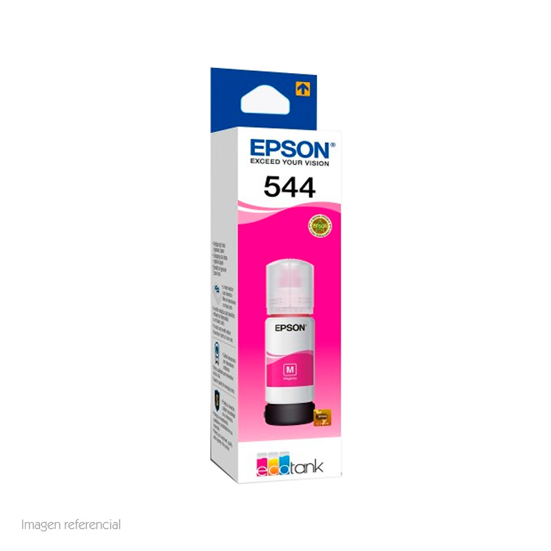 Botella de tinta Epson T544320 · Magenta · 65 ml · Para L3110/L3210/L3250