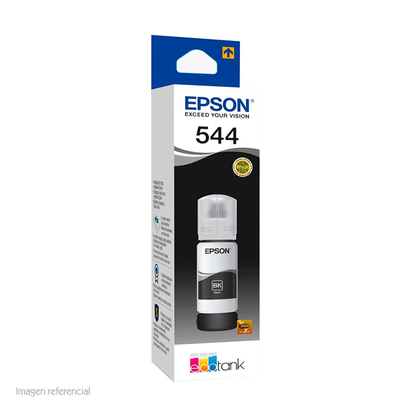Botella de tinta Epson T544120 · Negro · 65 ml · Para L3110/L3210/L3250