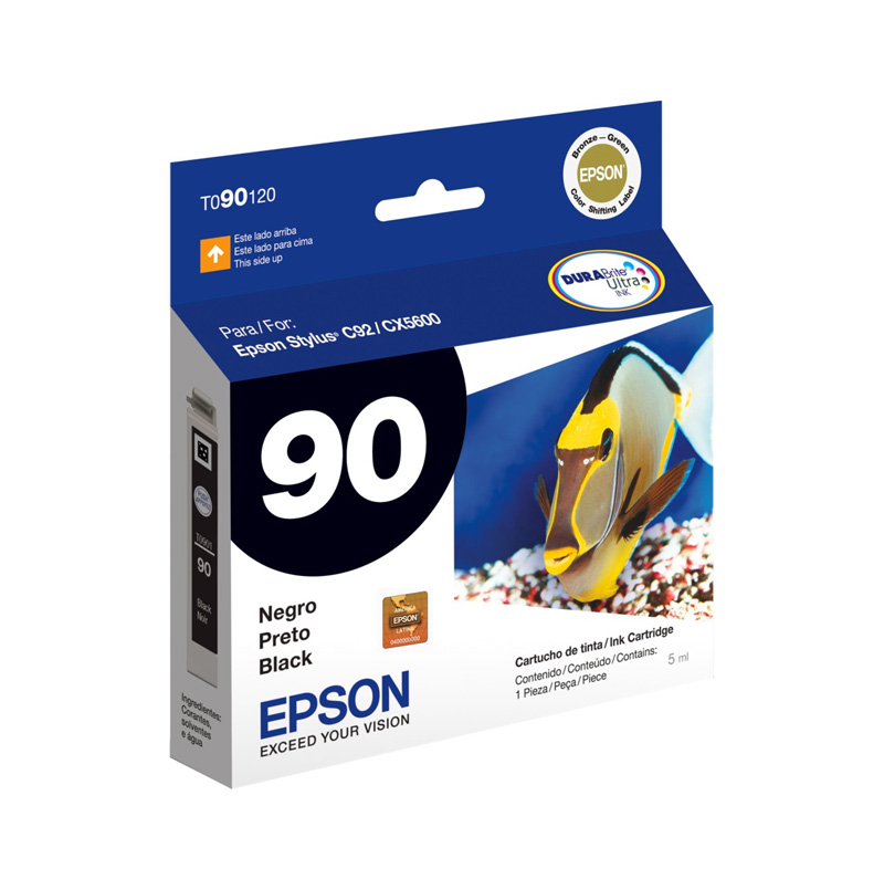 Cartucho de tinta Epson 90 T090120 · Negro · Para C92/CX5600