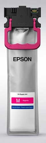 Tinta Epson T12N300 · Magenta · Para WorkForce Pro EM-C800