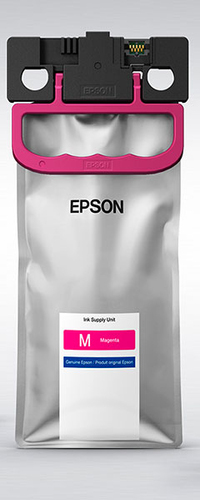 Tinta Epson T12P300 · Magenta · Para WorkForce Pro EM-C800