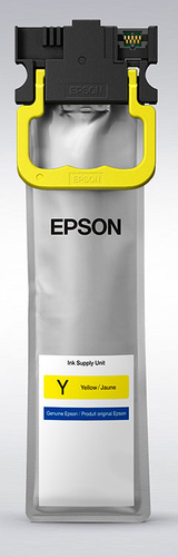 Tinta Epson T12N400 · Amarillo · Para WorkForce Pro EM-C800