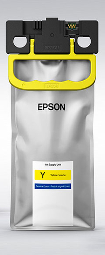 Tinta Epson T12P400 · Amarillo · Para WorkForce Pro EM-C800