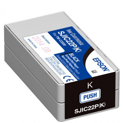 Cartucho de tinta Epson C33S020577 · Negro · Para TM-C3500
