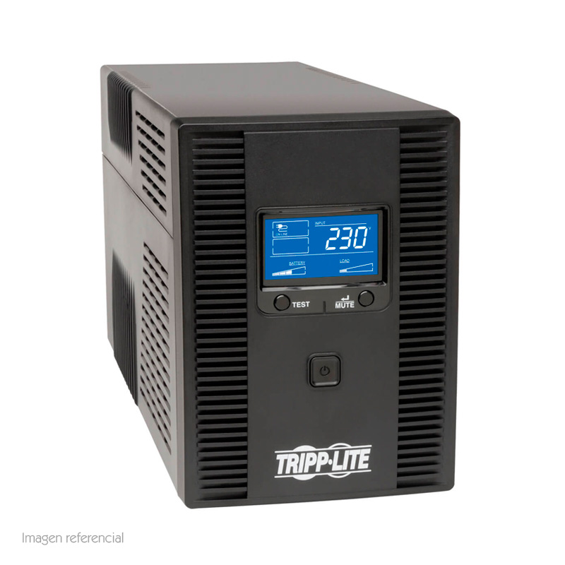 UPS interactivo Tripp Lite SMX1500LCDT · 1500VA/900W · LCD · Torre