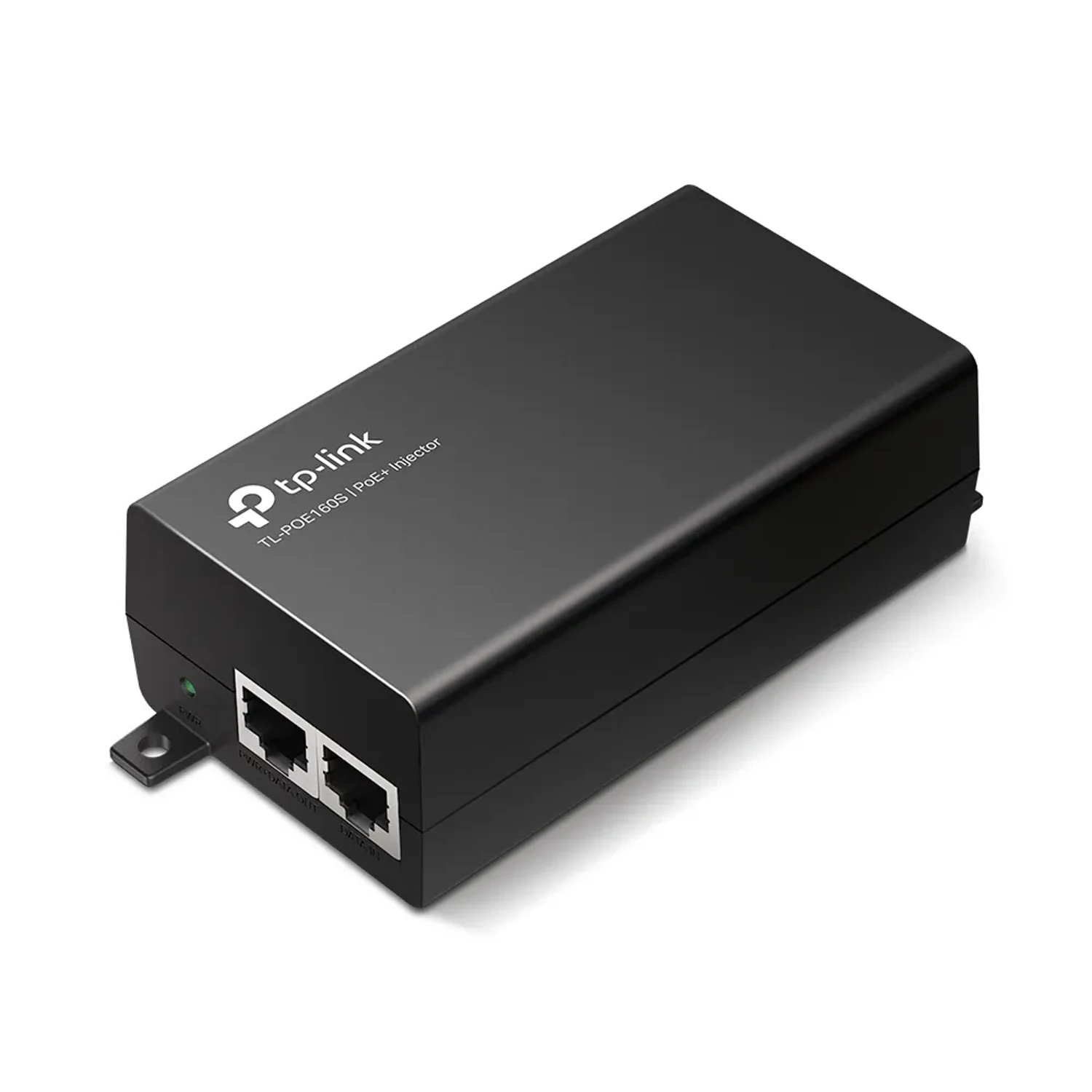 TP-Link Omada Inyector PoE+, 2x RJ45 Gigabit (LAN IN/PoE OUT), IEEE 802.3af/at, salida máx. 30 W, entrada 100–240 V AC, salida 48 V DC, Plug & Play, fuente integrada, montaje en pared o esc