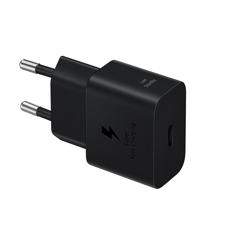 Cargador Samsung Travel Adapter con cable · 25W · USB-C · Negro
