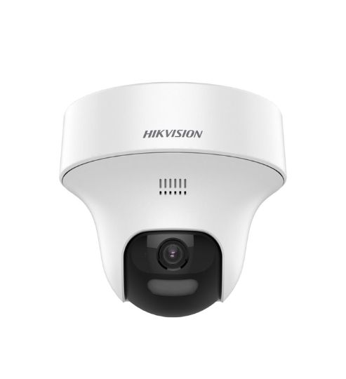 Cámara turret PT Turbo 8.0 Hikvision DS-2CE70K0T-PTLXTS · 3K · 2.8 mm · IR 25 m · audio y sirena