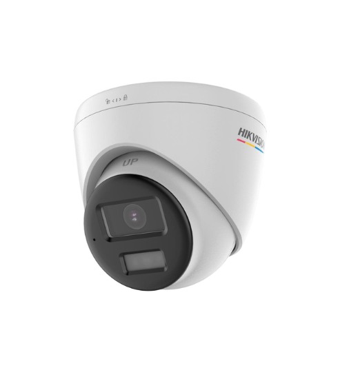 Cámara turret Hikvision DS-2CE72DF0T-LPXTS · 2 MP ColorVu · 2.8 mm · IR 20 m · audio 2 vías