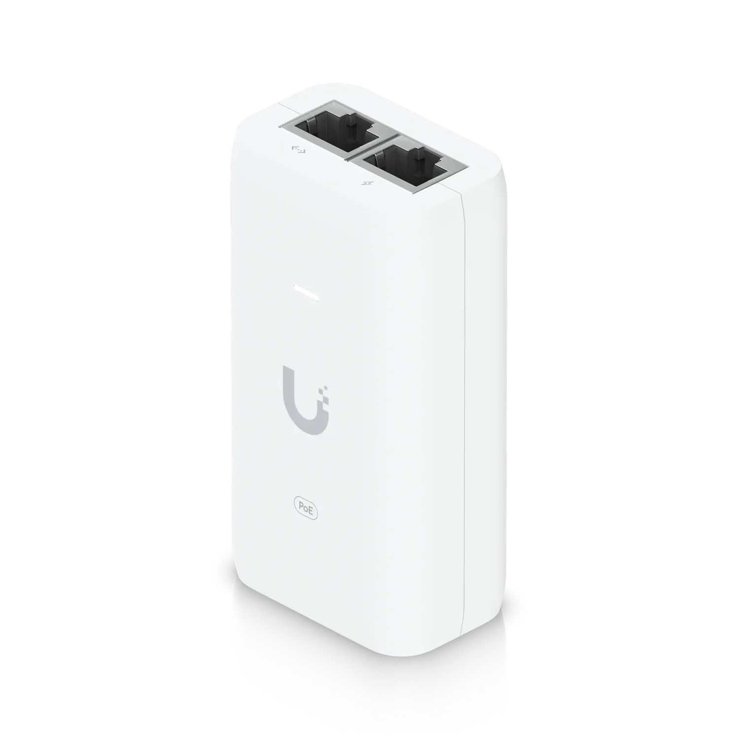 UNIFI Adaptador PoE AF con potencia de salida de 15 · Voltaje de salida de 48V DC a 0.32A · Incluye cable de corriente AC · Puertos Gigabit Ethernet ·