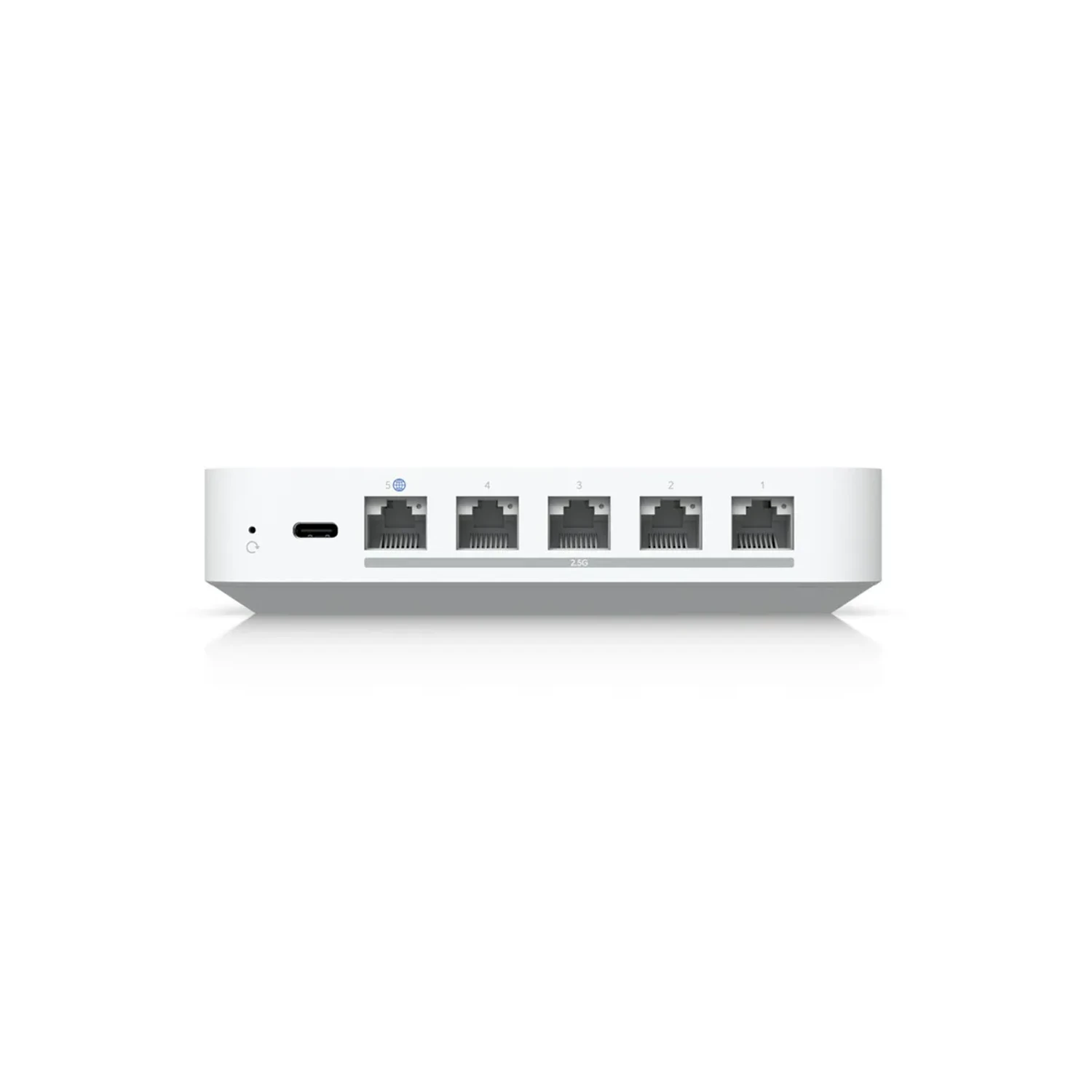 UNIFI Cloud Gateway SOPORTA 30+ dispositivos UniFi/ +300 clientes, FIREWALL & IDS/IPS de 2,3 Gbps , MULTI-WAN, SSD NVMe de 512 GB para NVR