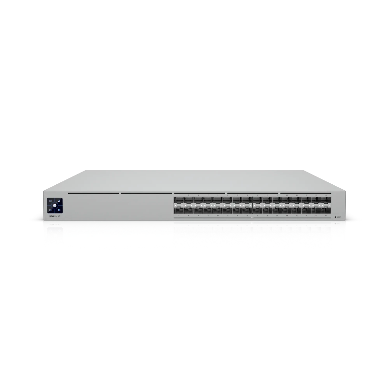UNIFI Switch profesional de capa 3 con 32 puertos SFP de 25 Gigas con capacidad de switching de 1,6 Tbps
