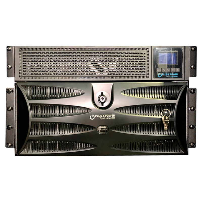 UPS online rack/torre Elise Plug & Power URT-6K-G2 · 6000VA/6000W · 16 baterías