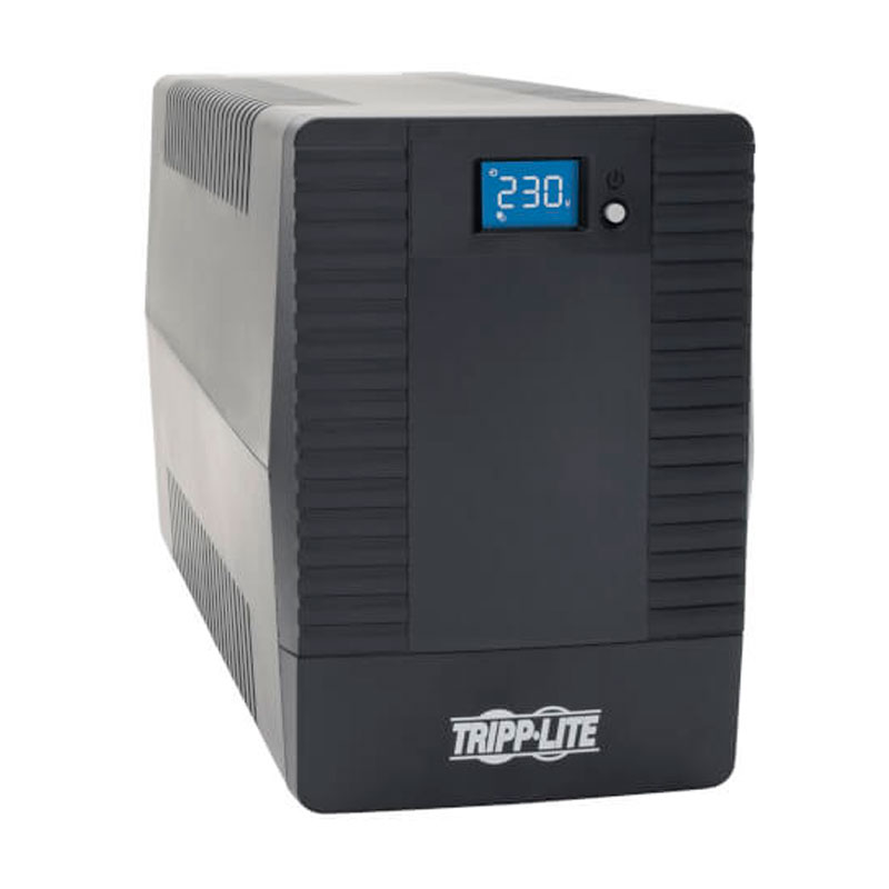 UPS interactivo Tripp Lite OMNIVSX1500 · 1500VA/900W · 8 tomas C13 · LCD