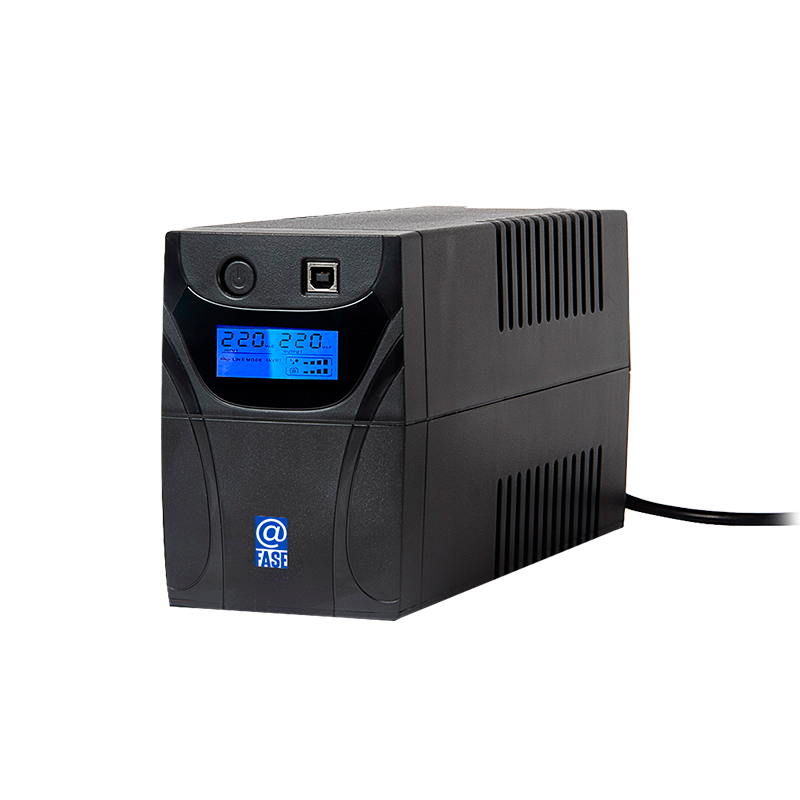UPS interactivo Elise 650 VA / 360 W con USB y pantalla LCD