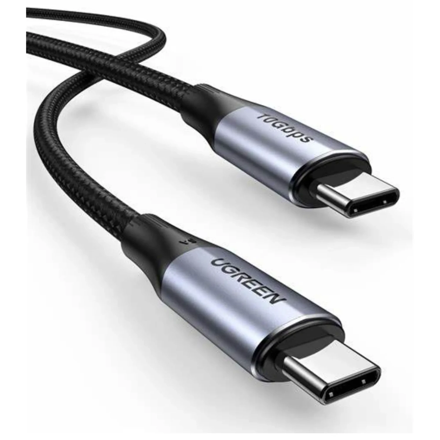 US355 - CABLE USB 240W 3.2 GEN2 - 1 MT - NYLON+ALUMINIO - 10GBPS