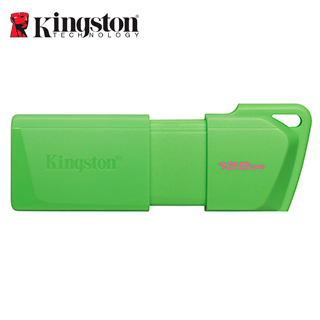 Memoria USB Kingston DataTraveler Exodia M · 128 GB · USB 3.2 · Verde neón