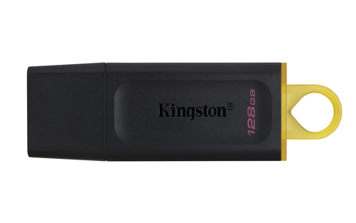 Memoria USB Kingston DataTraveler Exodia · 128 GB · USB 3.2 · Amarillo