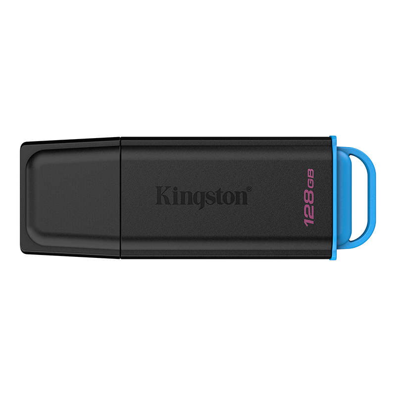 Memoria USB Kingston DataTraveler Exodia G2 · 128 GB · USB 3.2 · Azul marino