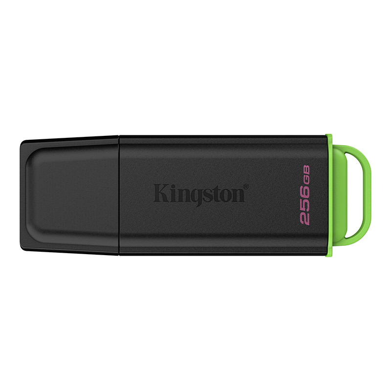 Memoria USB Kingston DataTraveler Exodia G2 · 256 GB · USB 3.2 · Verde lima