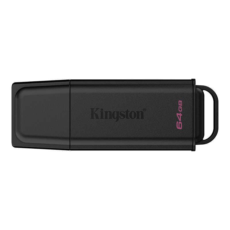 Memoria USB Kingston DataTraveler Exodia G2 · 64 GB · USB 3.2 · Negro