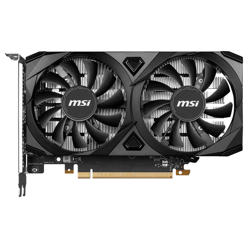 Tarjeta de video MSI GeForce RTX 3050 Ventus 2X OC · 6 GB GDDR6 · PCIe 4.0