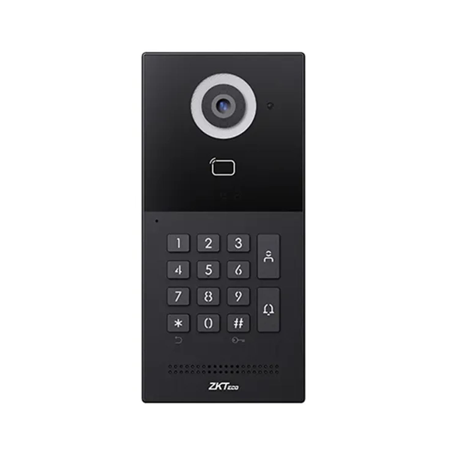 VIDEO PORTERO POE 2MP- 2 RELAY IP65 IK06 ALUMINIO VIDRIO TEMPLADO ABS KEYPAD 20K USUARIOS 20K TARJETAS MF 13.56 MHZ- NO INCLUYE FUENTE