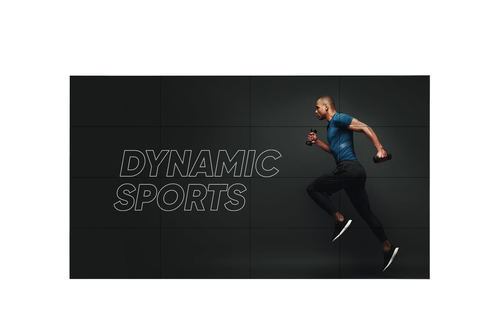 Panel para video wall LG 55VL5PJ-A 55" · Full HD · 500 nits · Bisel delgado