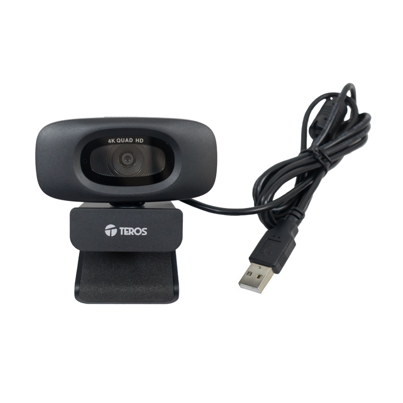 Cámara web Teros TE-9073N · 4K · 30 fps · Micrófono · USB 2.0