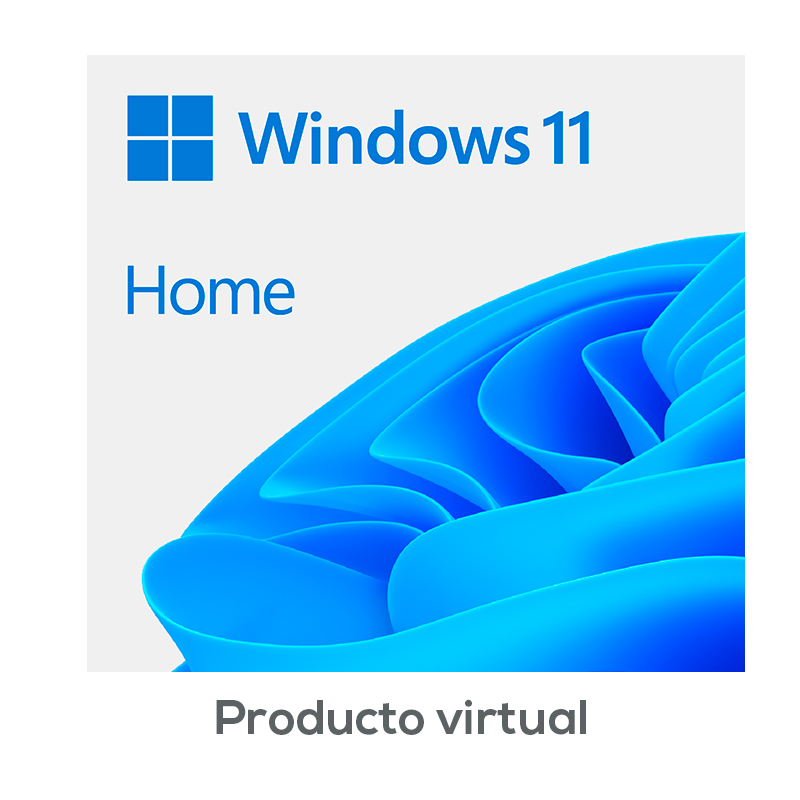Windows 11 Home · 64 bits · Todos los idiomas · ESD