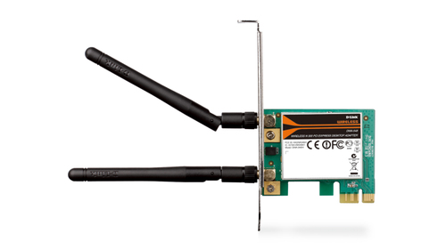 Tarjeta de red Wi-Fi D-Link DWA-548 · 300 Mbps · PCIe