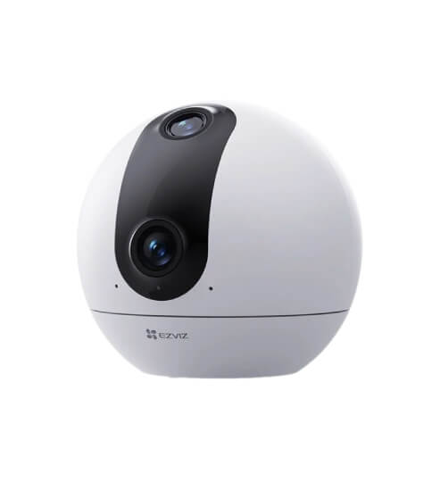 Cámara IP PT interior EZVIZ CS-C60P-R100-8H33WF · 2K 3 MP · Wi-Fi 6 doble banda